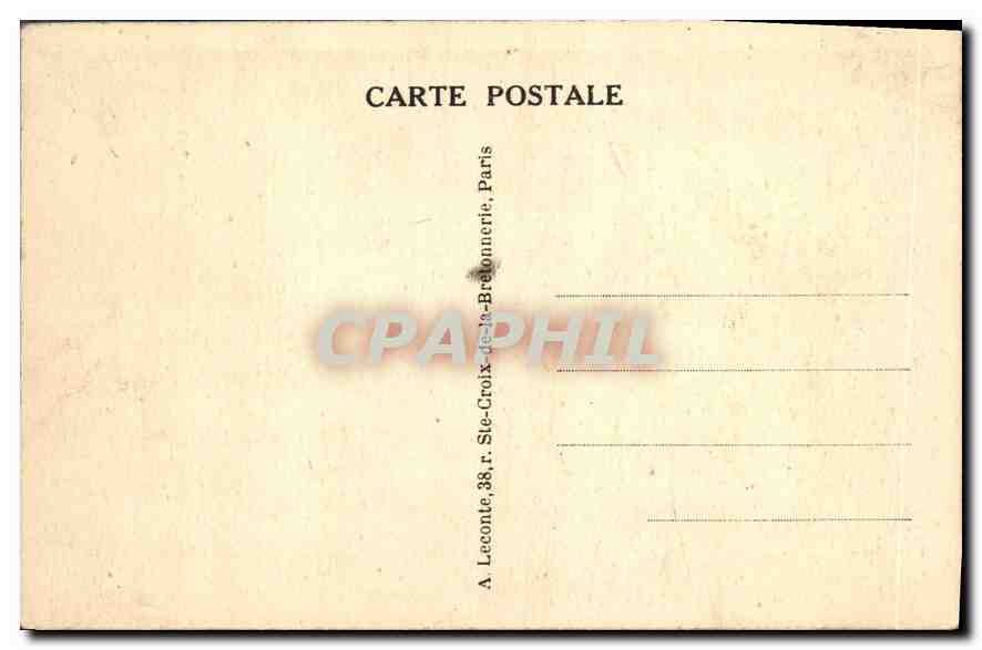 CPA Versailles Petit Trianon le Temple de l'Amour  — Verso