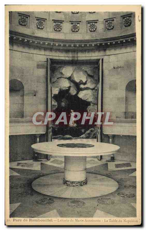 Parc de Rambouillet — Laiterie de Marie-Antoinette — La Table de Napoléon