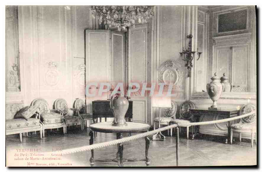 CPA Versailles Petit Trianon Grand Salon de Marie Antoinette 
