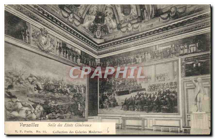 CPA Versailles Salle des Etats Generaux 