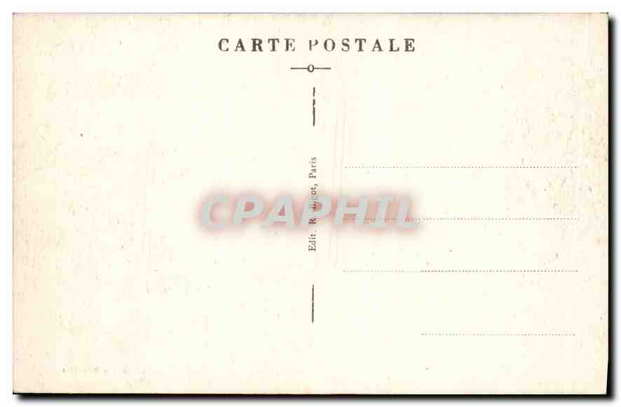 CPA Versailles le Chateau la Galerie des Batailles  — Verso