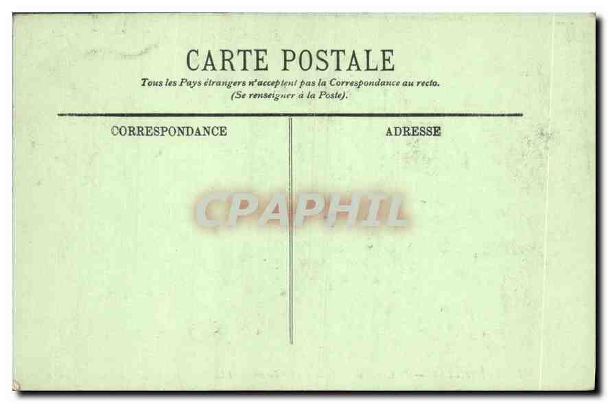 CPA Versailles le Chateau Salle des Croisades  — Verso