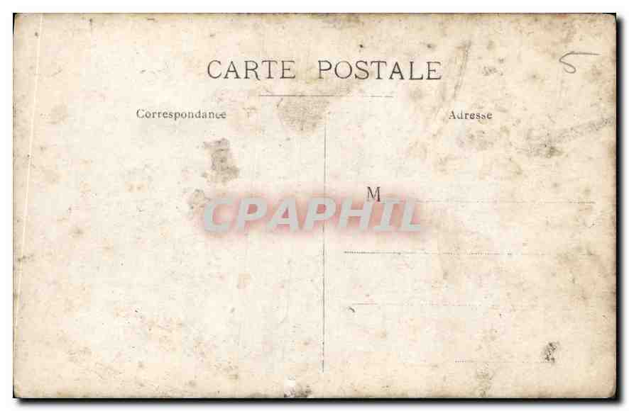 CARTE PHOTO homme Enfant — Rückseite