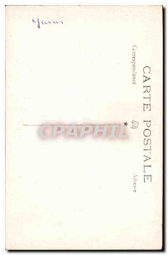 CARTE PHOTO Enfant — Verso