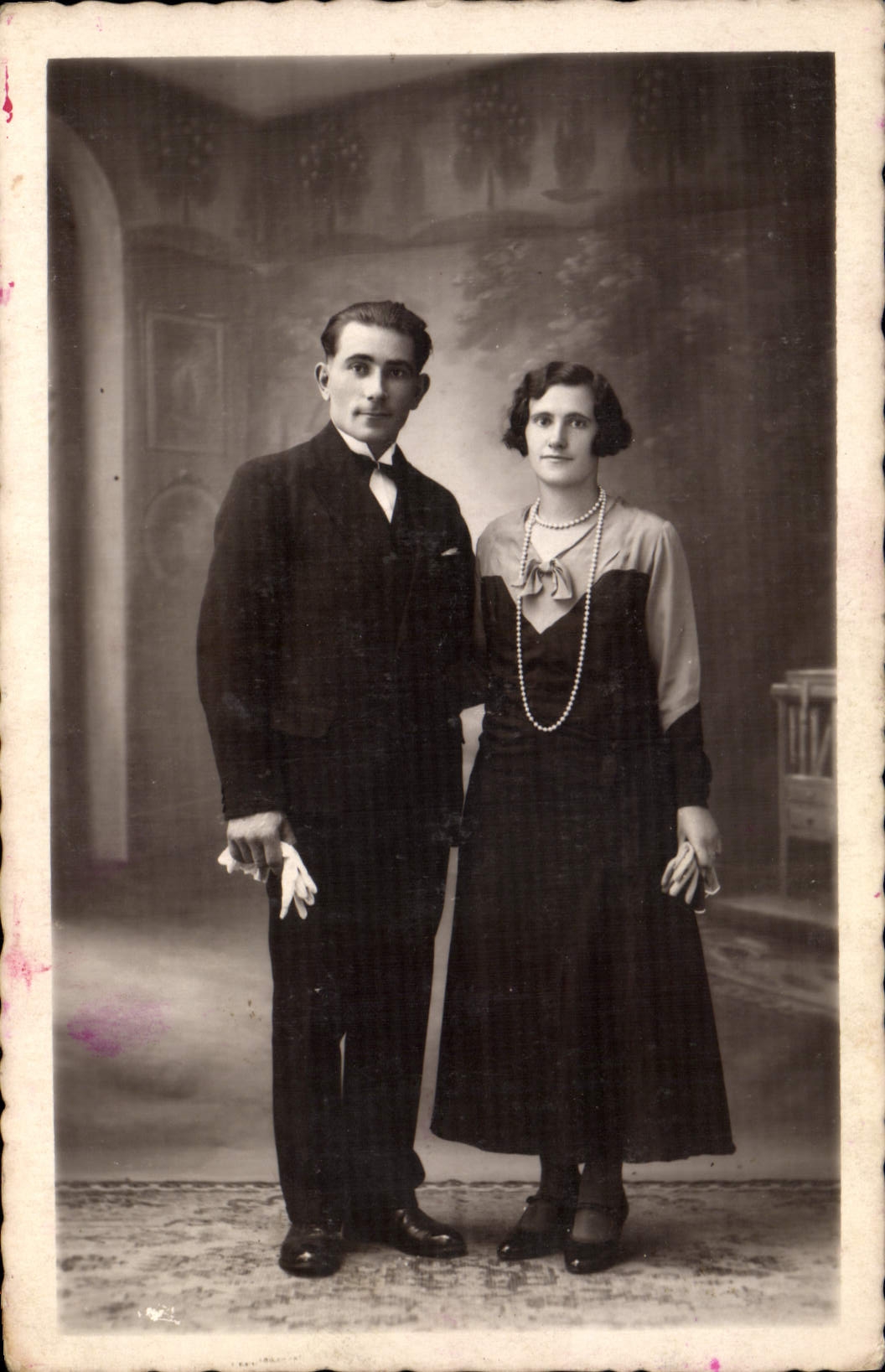 CARTE PHOTO Femme