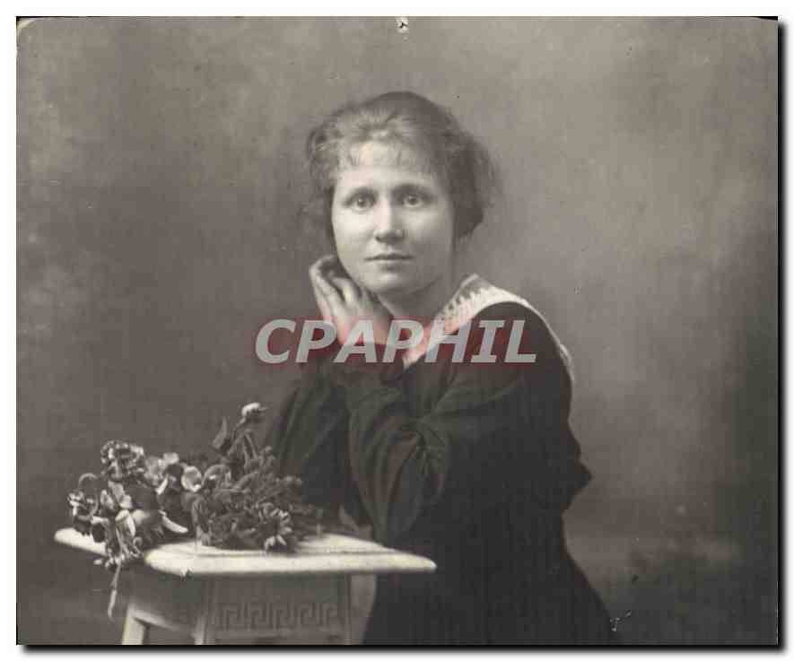 CARTE PHOTO Femme