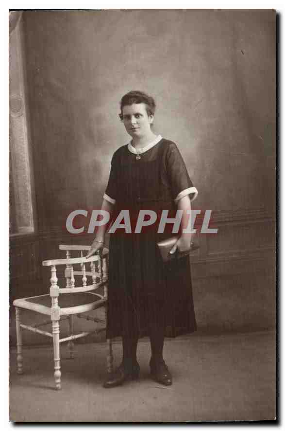 CARTE PHOTO Femme