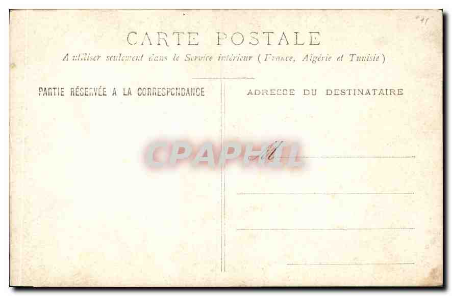CARTE PHOTO Femmes Chien — Back