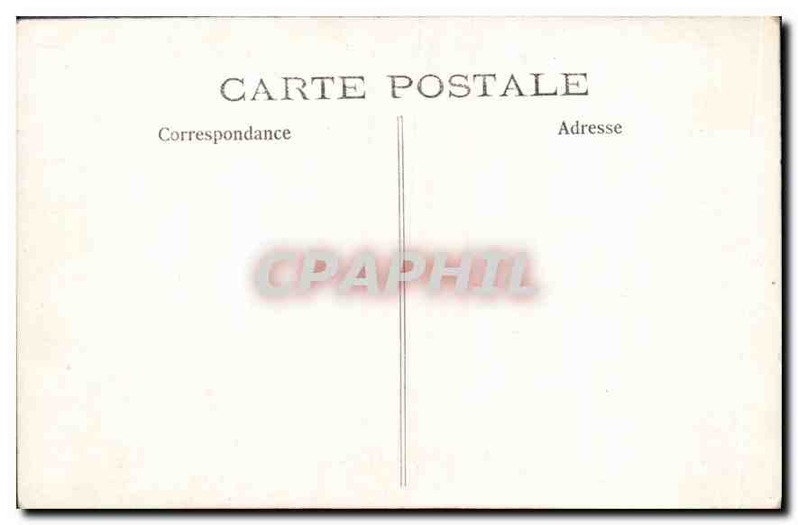 CARTE PHOTO Femme — Rückseite