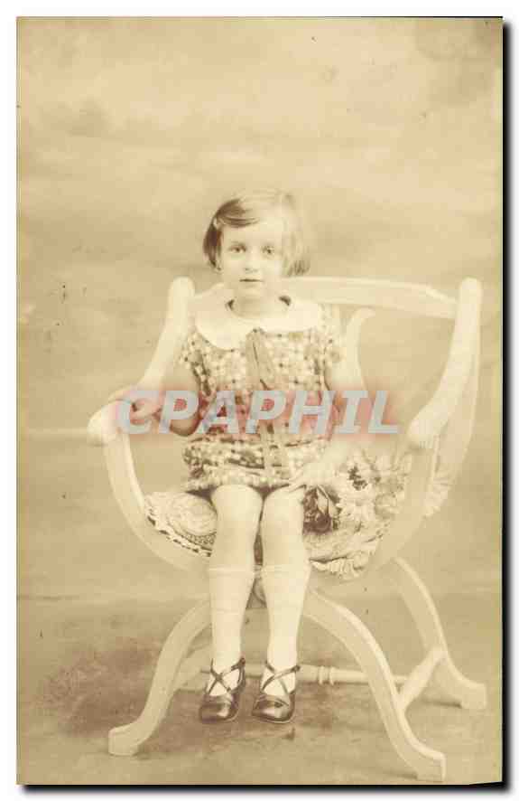CARTE PHOTO Enfant
