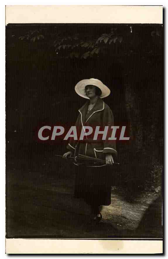 CARTE PHOTO Femme