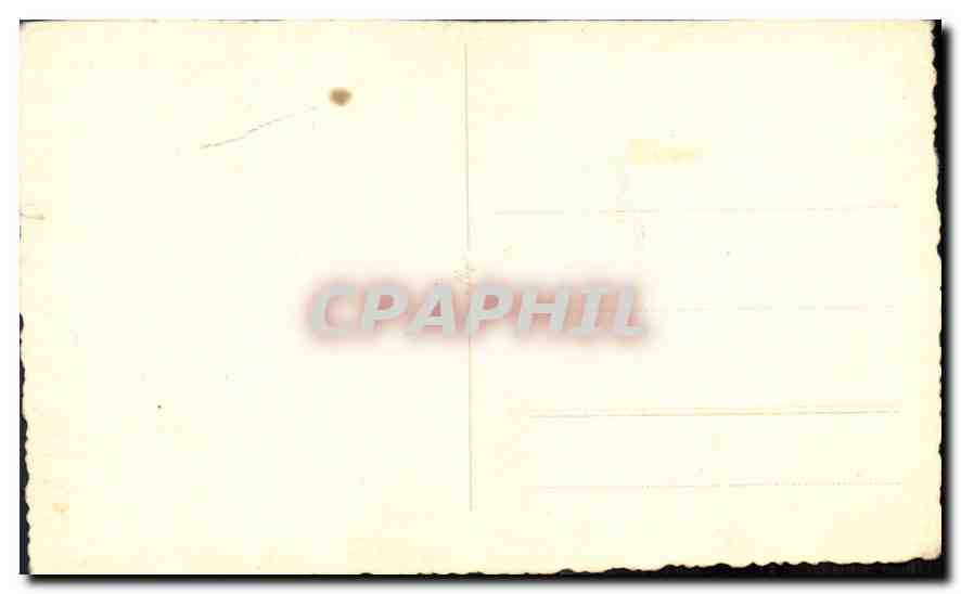 CPA Femme — Verso