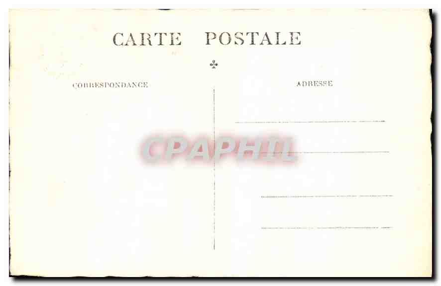 CARTE PHOTO Enfant Chien — Rückseite