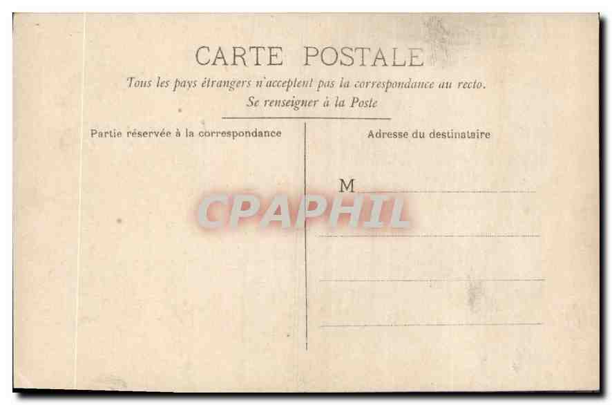 CARTE PHOTO Enfants — Rückseite