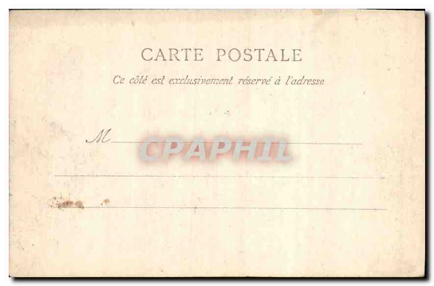 CPA Versailles Parc du Grand Trianon le Buffet  — Verso