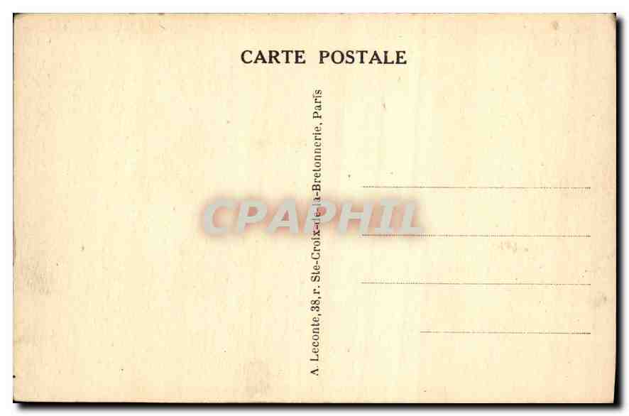 CPA Versailles Palais du Grand Trianon le Peristyle et les Jardins  — Verso