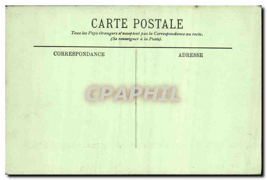 CPA Versailles Grand Trianon Garniture de Cheminee Empire  — Verso