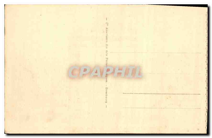 CPA Versailles le Palais la Grille d'Honneur  — Verso