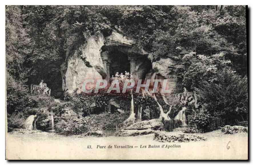 CPA Parc de Versailles les Bains d'Apollon 