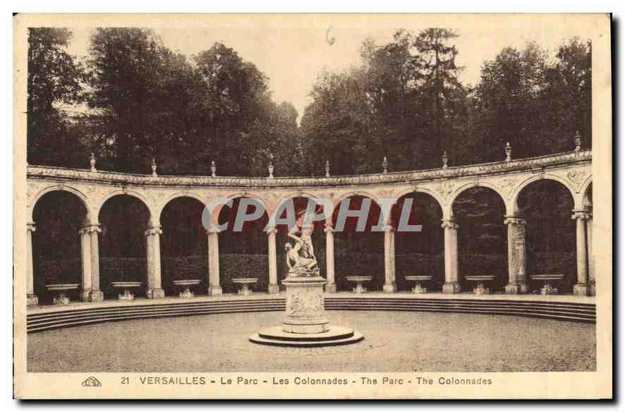 CPA Versailles le Parc les Colonnades 