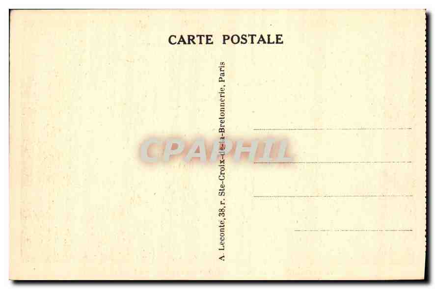 CPA Versailles le Parc les Bains d'Apollon  — Verso