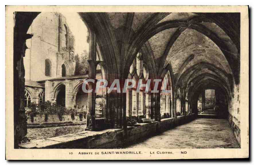 CPA Abbaye de Saint Wandrille le Cloitre 