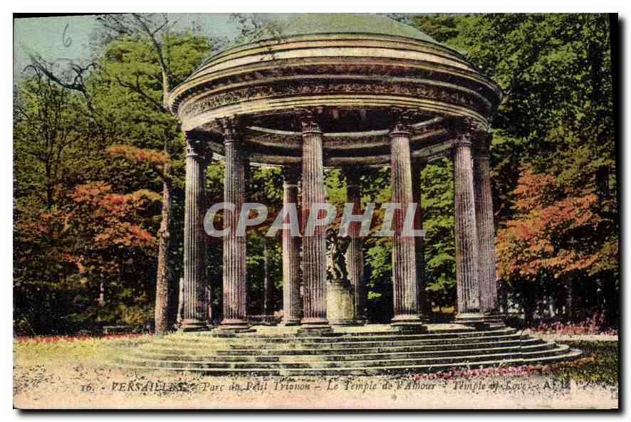 Versailles - Parc du Petit Trianon - Le Temple de l'Amour - Temple d'Amour