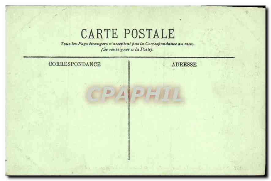 CPA Versailles le Parc Bassin de Latone et le Parterre  — Verso