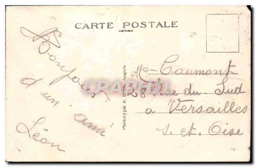 CPA La Baule sur Mer Vue generale de la Plage  — Verso