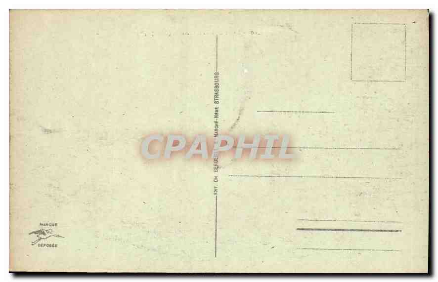 CPA Mont Sainte Odile  — Verso