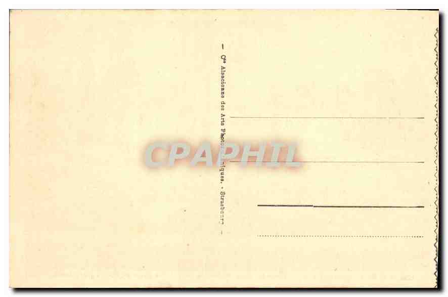 Versailles - Grandes Eaux - Le Bassin de l'Encelade — éditeur CPAPHIL, n°30 — Verso
