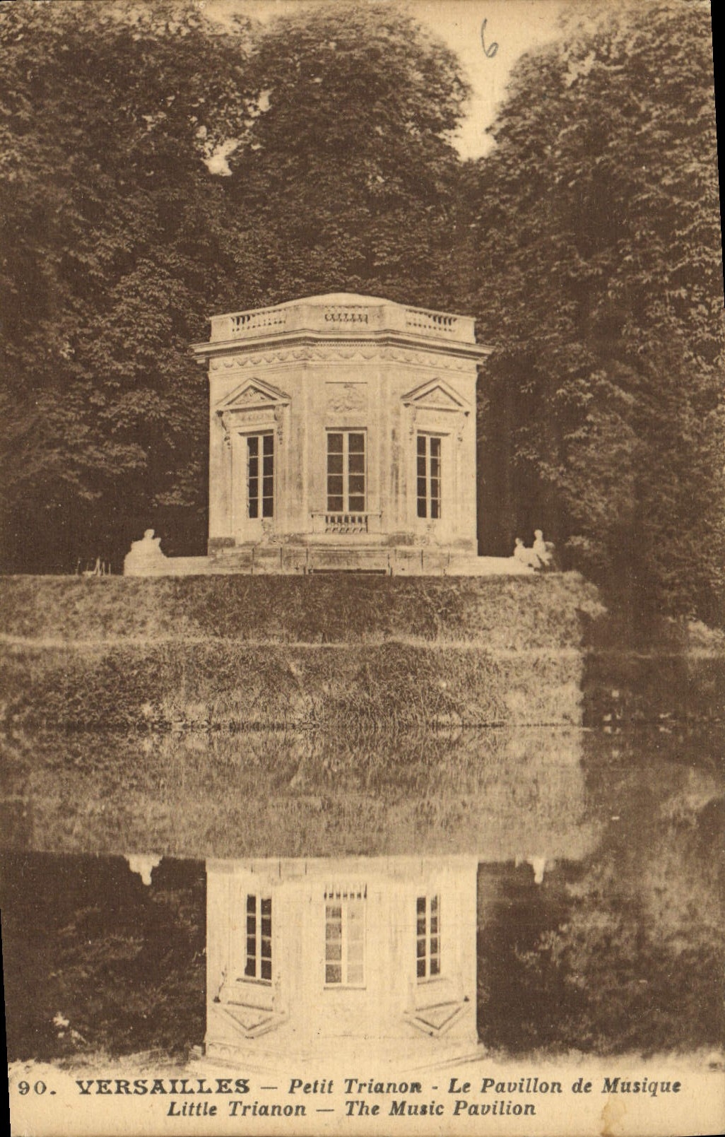 Versailles — Petit Trianon — Le Pavillon de Musique — Éditeur Nouvelles Galeries, n°90