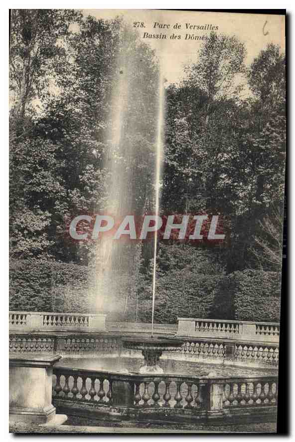 Bassin des Dômes — Parc de Versailles — Édita Paris Versailles n°278