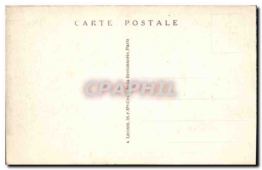 CPA Versailles Parc du Petit Trianon le Temple de l'Amour  — Verso