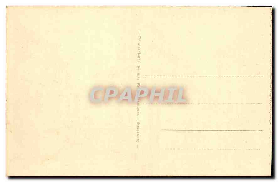 CPA Versailles le Chateau et la Statue equestre de Louis XIV  — Verso