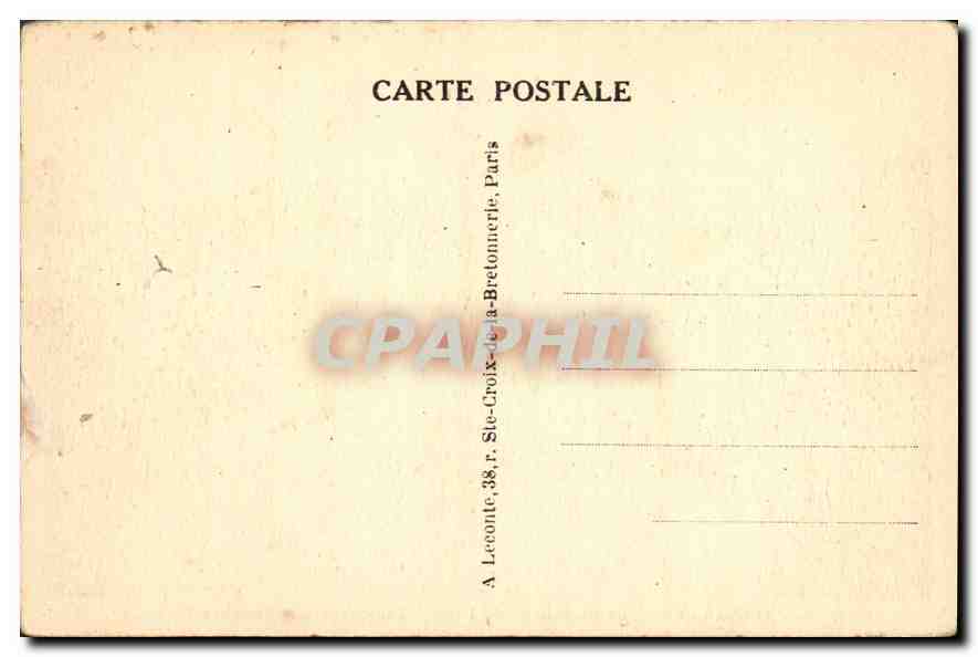 CPA Versailles le Chateau vu du Parc  — Verso