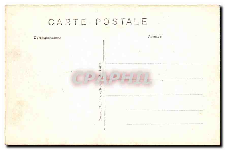 Versailles — Palais du Grand Trianon et le Canal — A.P. — Verso