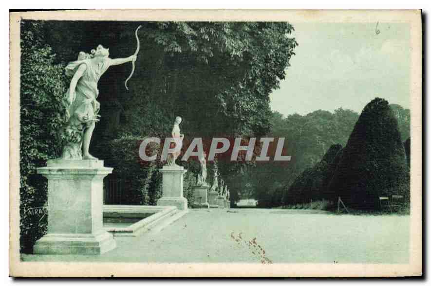 CPA les Jolis Coins de France Parc de Versailles L'Allee des Fontaines 