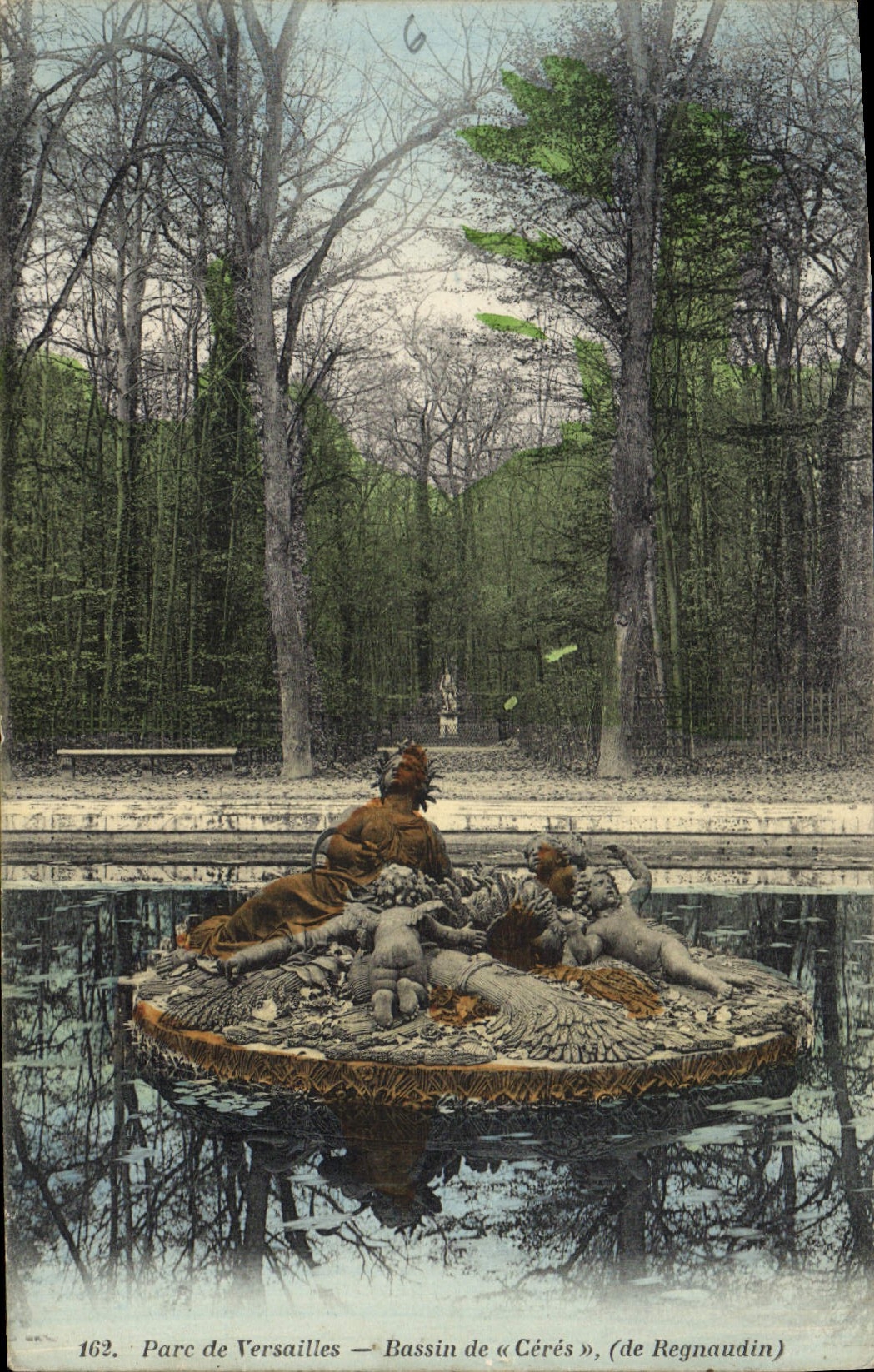 CPA Parc de Versailles Bassin de Ceres de Regnaudin 