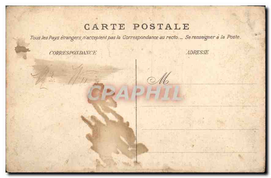 Algérie — Ruines de Timgad - Voie Romaine — Algérie Cartes Postales — Rückseite