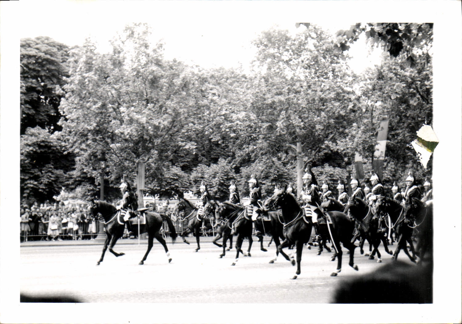 Photo Defile Militaire Paris Champs Elysees Militaria Garde republicaine