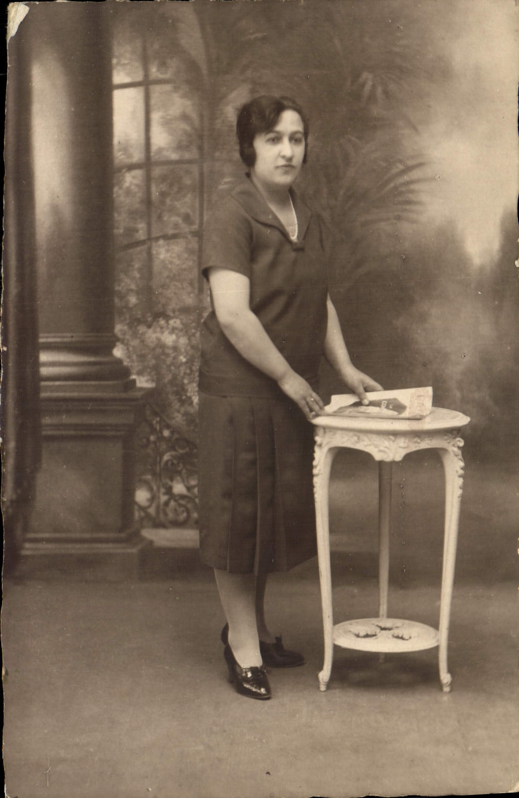 CARTE PHOTO Femme