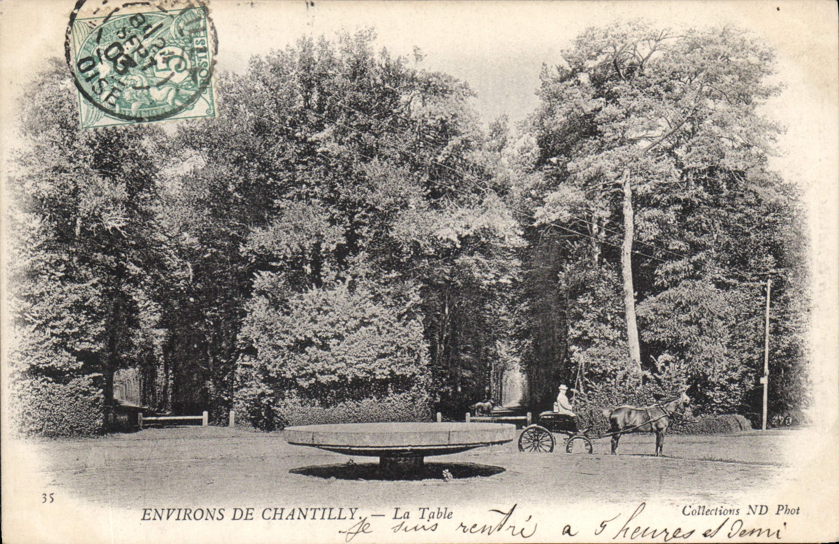 Environs de Chantilly — La Table — Collections ND Phot