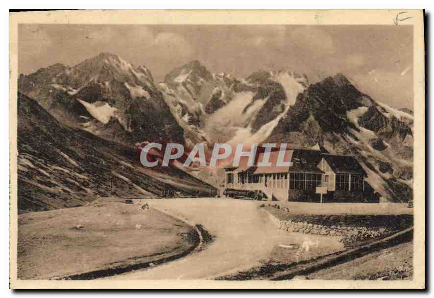 CPA Col du Lautaret la Meije et le Glacier de l'Homme 