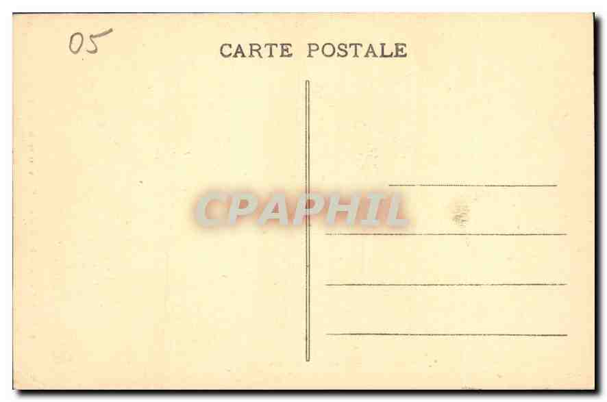 CPA Les Alpes Vallee de la Romanche vue prise en dessons de la Grave  — Rückseite