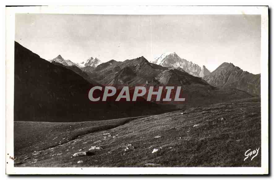 CPA Col du Petit Saint Bernard le Mont Blanc vu du Petit Saint Bernard 