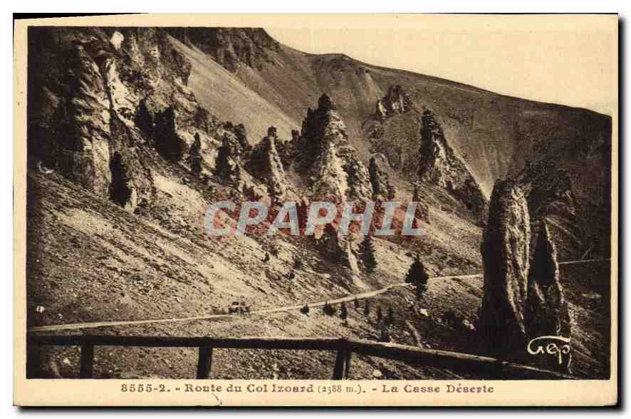 Rout du Col Izoard (2388 m.) — La Casse Déserte — Gep