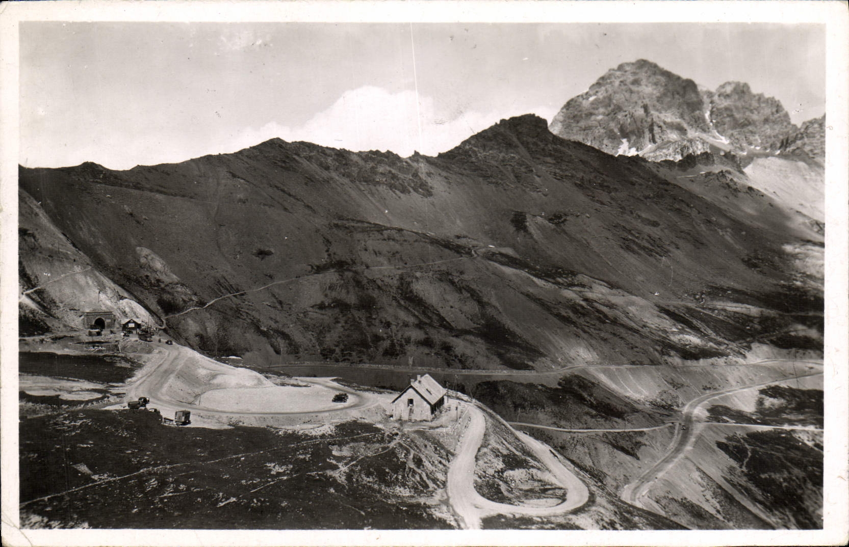 CPA La Route des Grandes Alpes Col du Galibier les lacets 