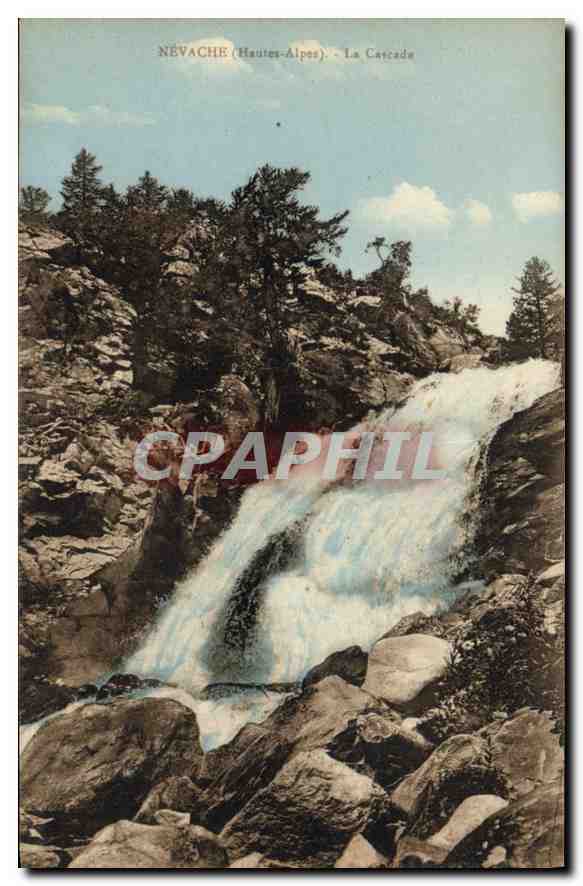 Névache (Hautes-Alpes) — La Cascade — Édition L. Maubec Briangör