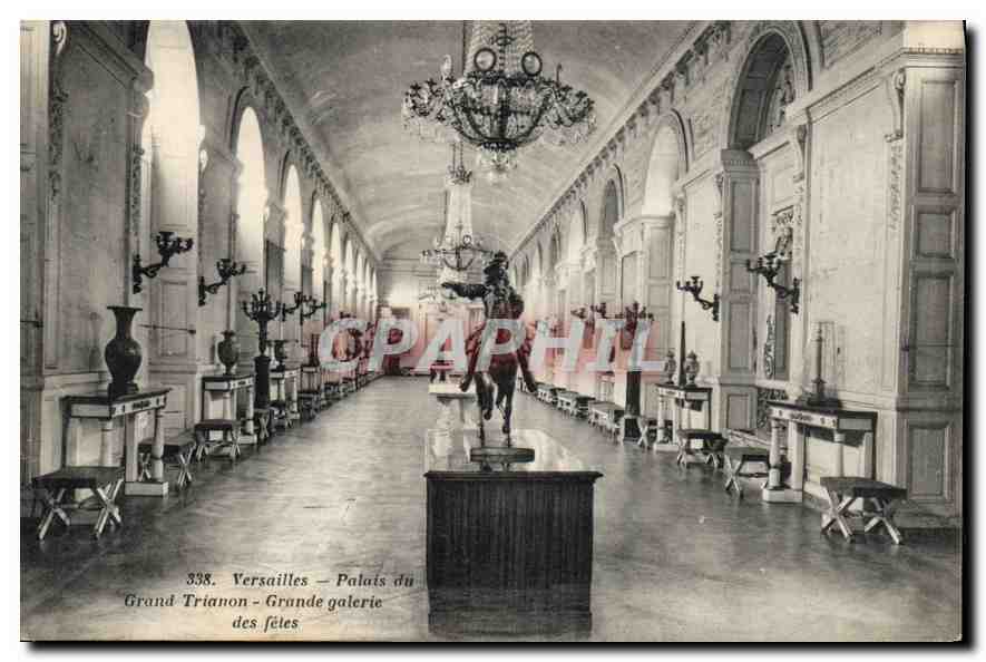 Versailles — Palais du Grand Trianon — Grande galerie des fêtes